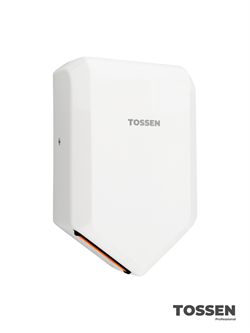 TOSSEN HS 1310 MW (White Classic) - высокоскоростная сушилка для рук (ABS-пластик) - фото 23634