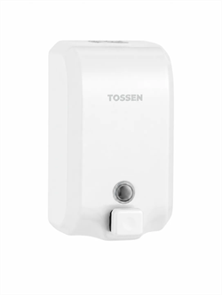 TOSSEN MN-2500 MW - механический диспенсер жидкого мыла (коллекция "Белая сталь") - фото 23933