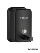TOSSEN MN-500 MB (Midnight) - механический диспенсер жидкого мыла
