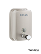 TOSSEN MN-500 M (Steel Line) - механический диспенсер жидкого мыла