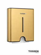 TOSSEN Z-500 MS - диспенсер бумажных полотенец  (коллекция "Золотая сталь")