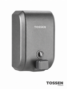 TOSSEN MN -1200 MG - механический диспенсер жидкого мыла (коллекция "Благородный графит")