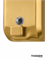 TOSSEN MN -1200 MS (Imperial Gold) - механический диспенсер жидкого мыла - фото 23910