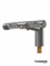 TOSSEN DH 1709 MM  - смеситель с сушилкой для рук (бесщеточный мотор) (коллекция "Благородный графит") - фото 24064